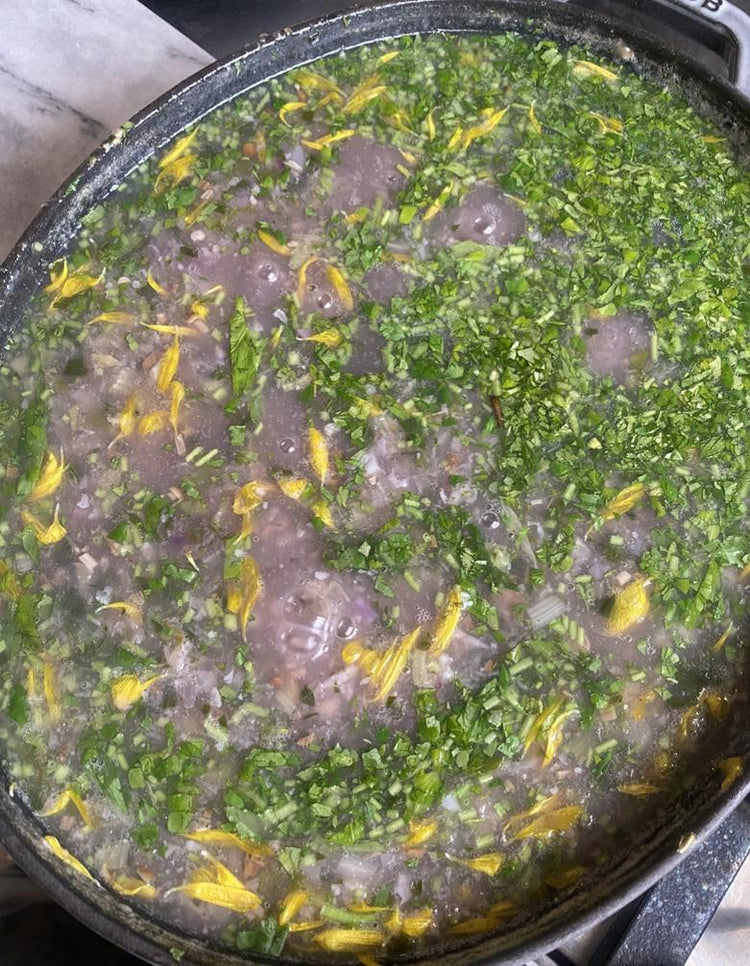 manpucu お肉のごはんスープ