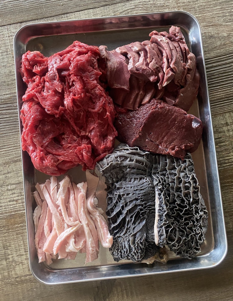 manpucu お肉のごはんスープ