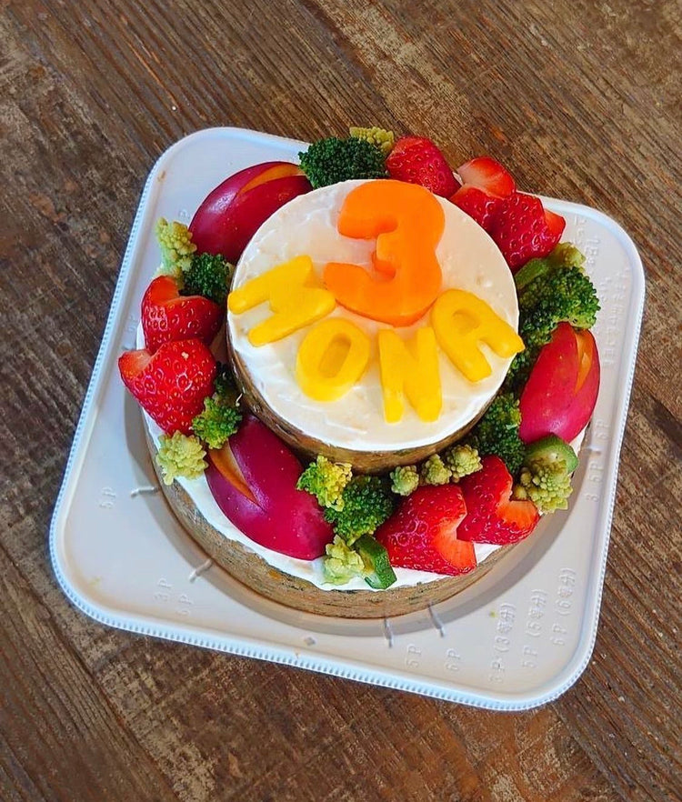 お祝いごはんケーキ