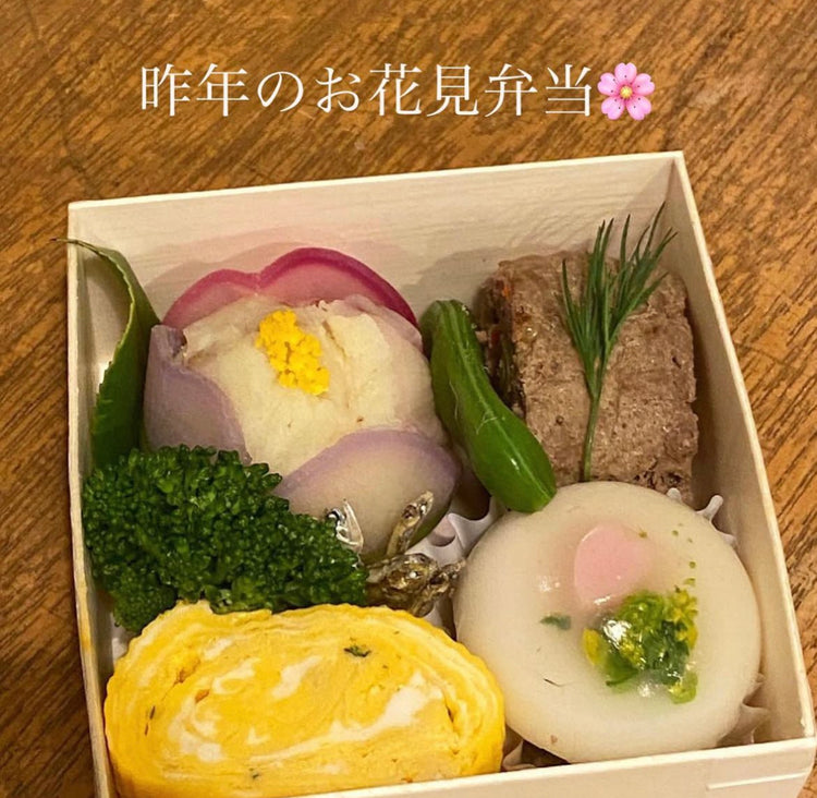 春のお花見弁当 for dog 2023